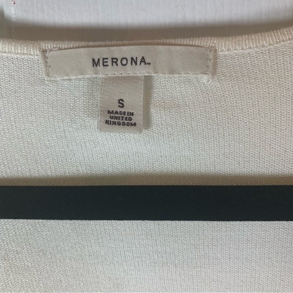 Merona NWT Sequined Pearl Sweater Size Small - Picture 7 of 7